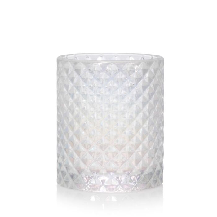 Yankee Candle Langham - Faceted Glass Votive Holder0